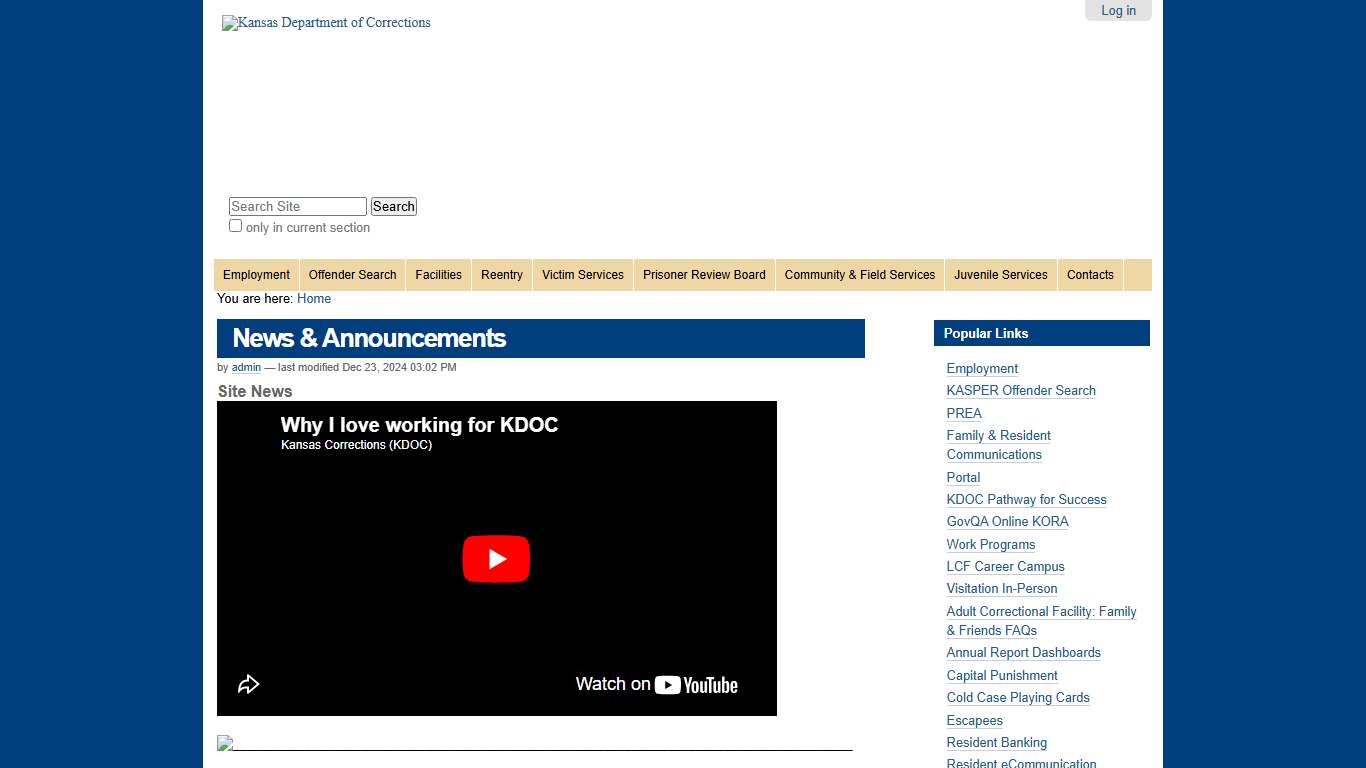 News & Announcements —